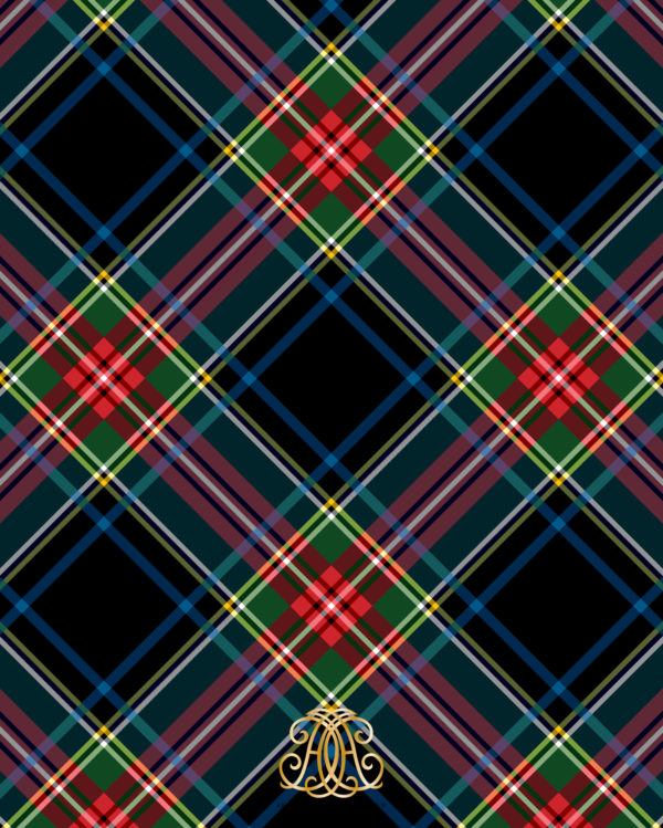 tartan wrapping paper