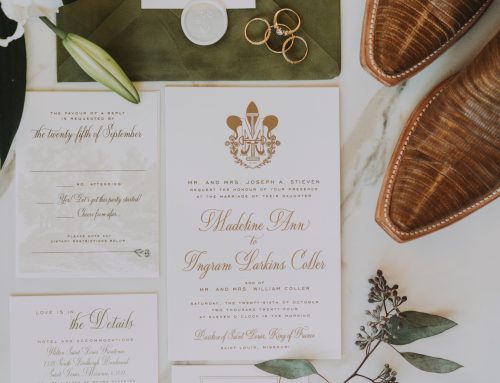 Madeline and Ingram’s Wedding Invitation Suite
