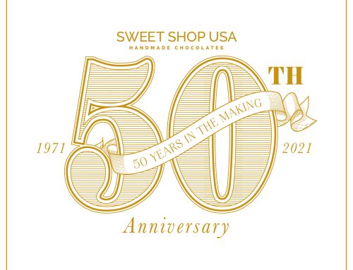 Sweet Shop 50th Anniversary Logo